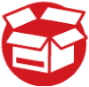 Content Processing moving box icon